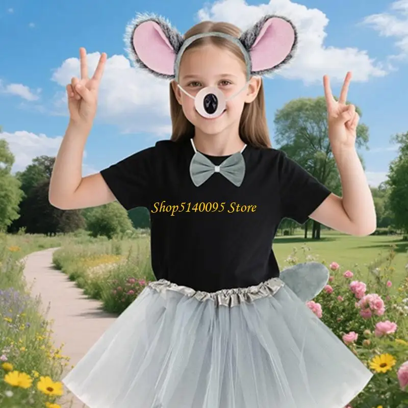 مشابك شعر رائعة على شكل كوالا من DXAE للأطفال، إكسسوارات الحفلات التنكرية، قماش ناعم