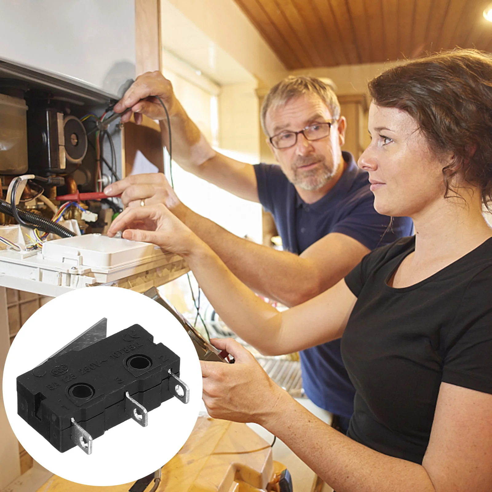 

12 шт. микропереключатель, концевой выключатель, электрическая мгновенная кнопка, 3 длинных шарнирных рычага, водонепроницаемый для деловых машин, электронные