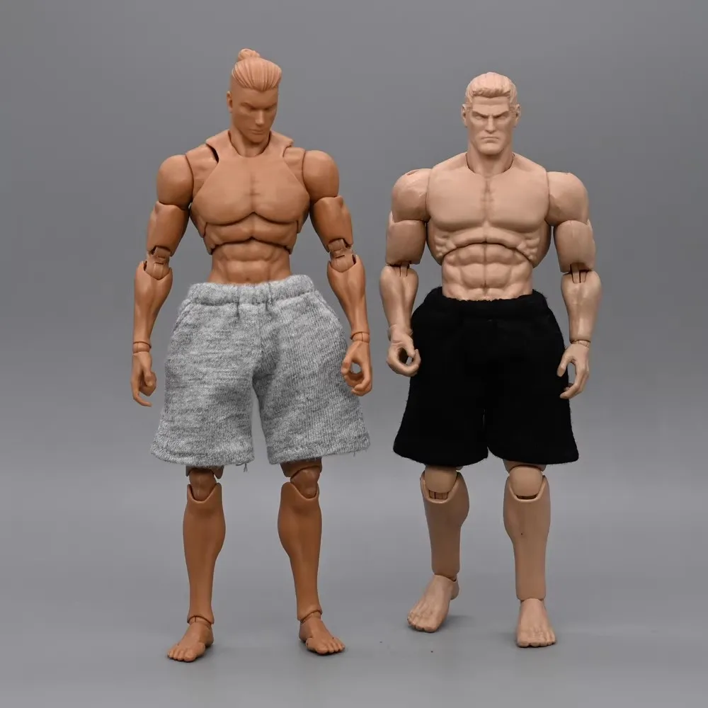 

Hot Sales 1/12 Male Strong Muscle Doll Sport Fashion Short Pant Multi Color Option Accessories For 6" Doll GW VTOYS Romankey DIY