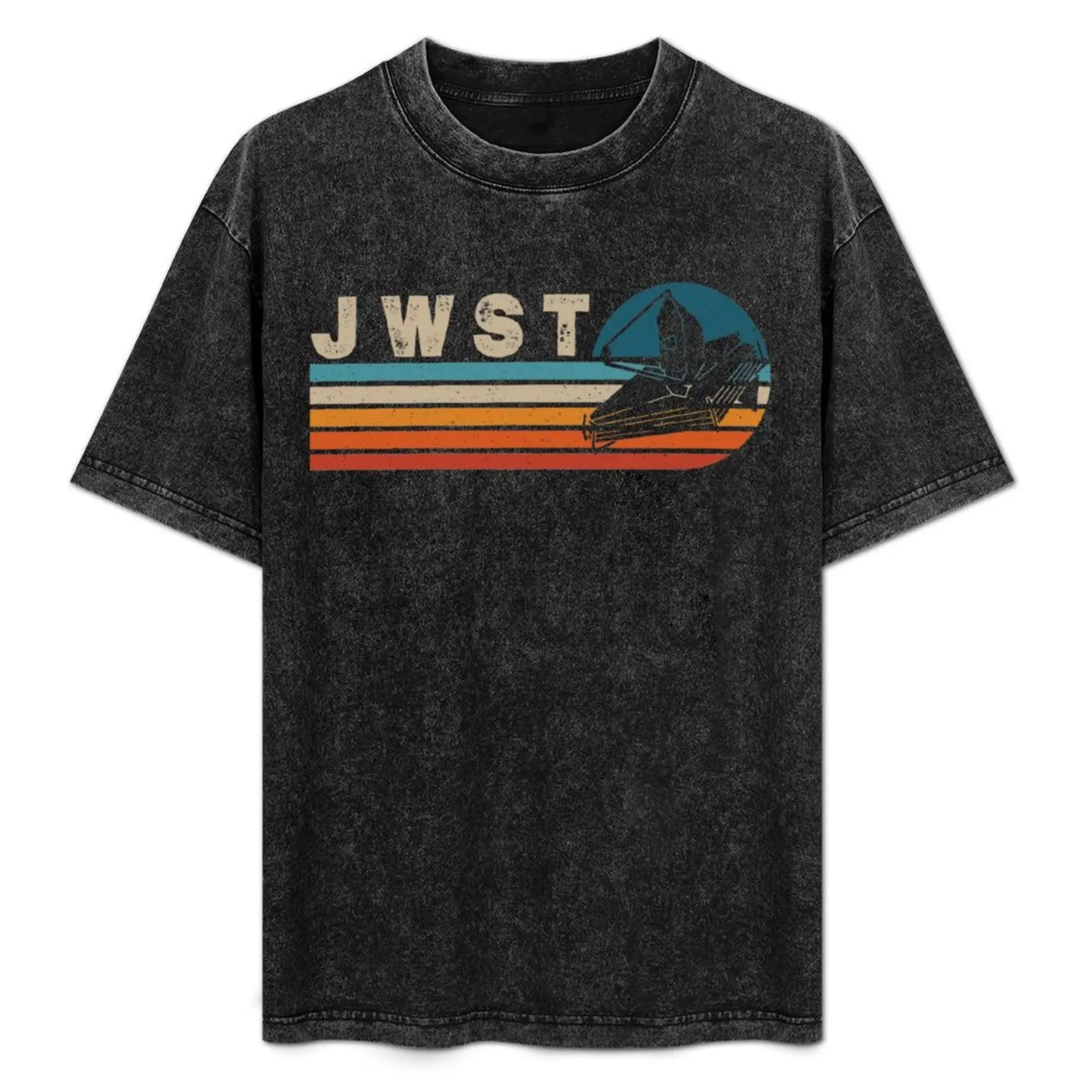 

James Webb Space Telescope - JWST Telescope T-Shirt Work Short Sleeve Cotton Top