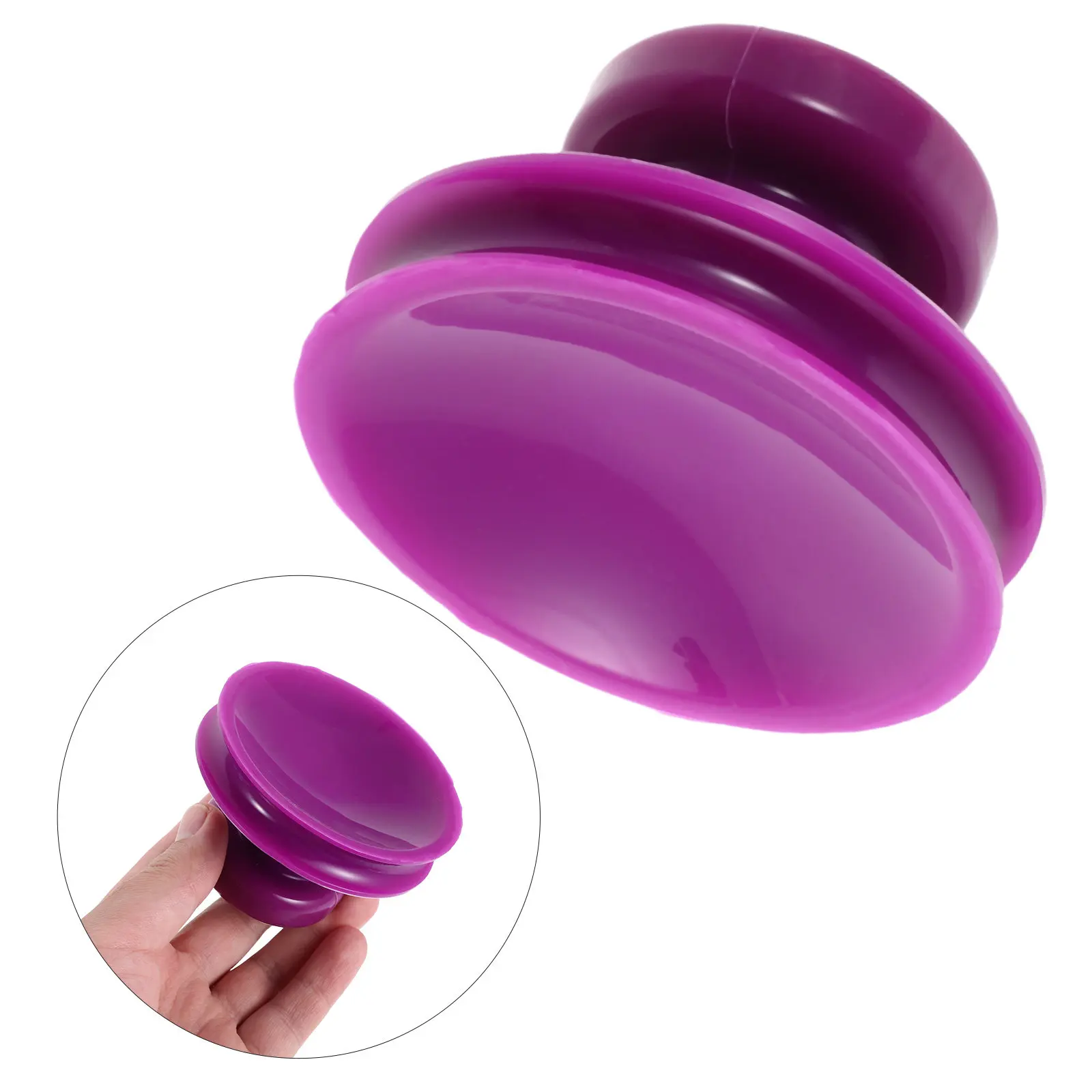Singing Bowl Suction Handle Portable Rubber Grip Shock Absorbing Lifting Tool for Yoga Meditation Accessories