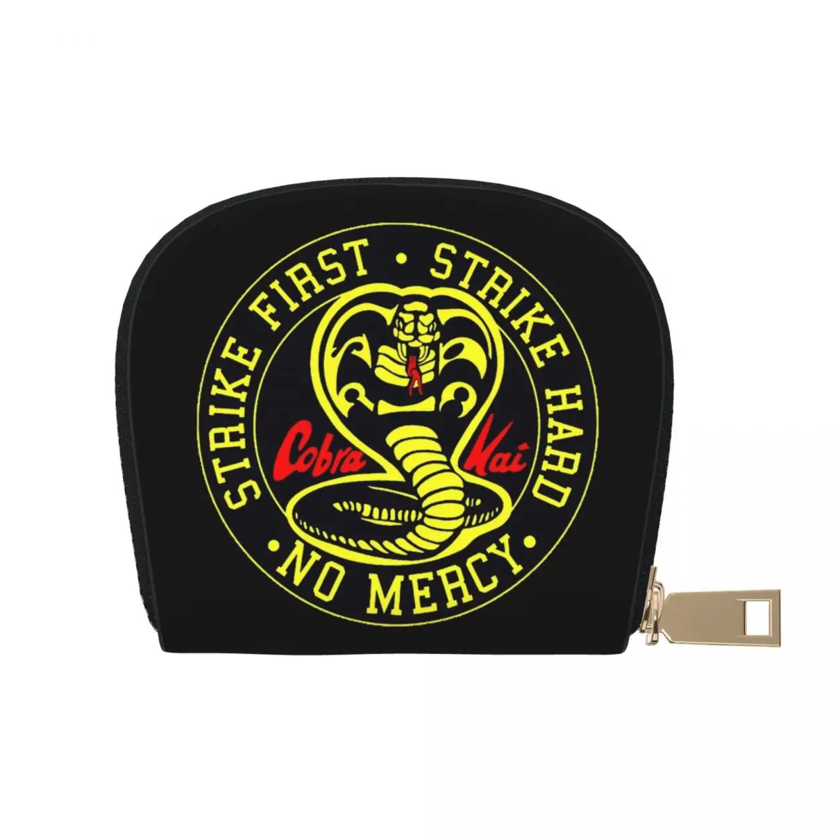 Cobra Kai Karate Kid Saga Continues Card Holder Wallet Large Capacity for Men Coin Purse Bag Portable ID Card Storage Case