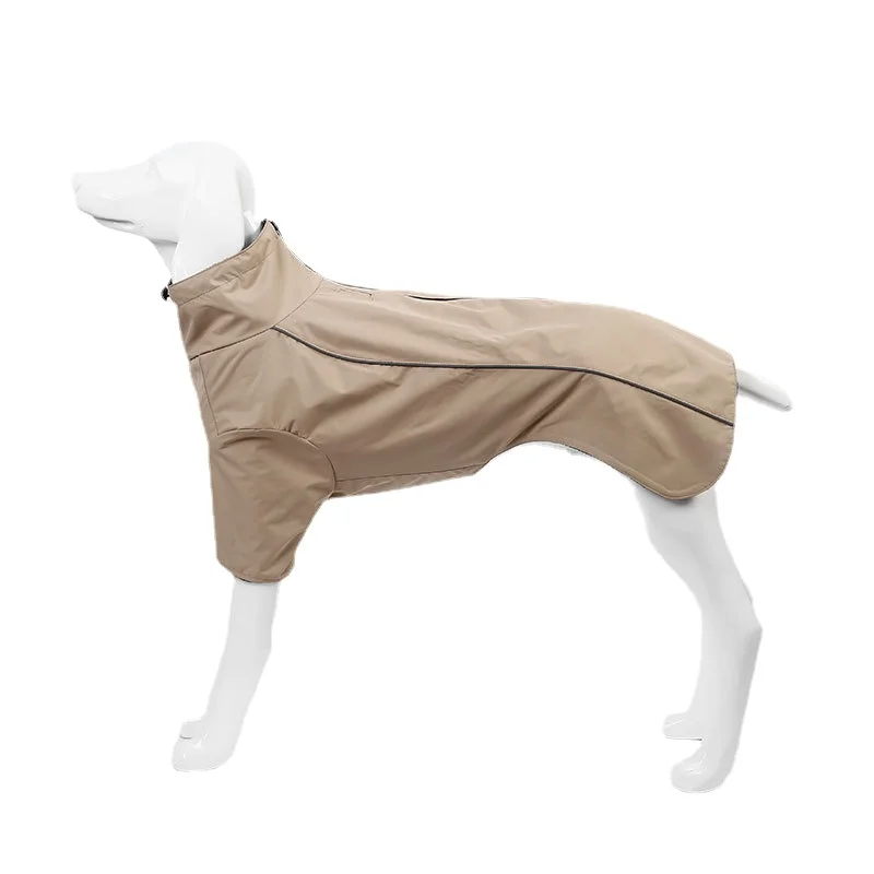 New Two Legged Pet Raincoat Water Resistant and Warm Raincoat Labrador Alas Medium and Large Pet Raincoat Dog Costume Raincoat