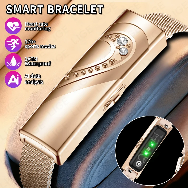 

Новые умные часы LIGE с функцией напоминания о звонках, фитнес-трекер для пар, спортивный браслет, монитор сердечного ритма и уровня кислорода в крови.