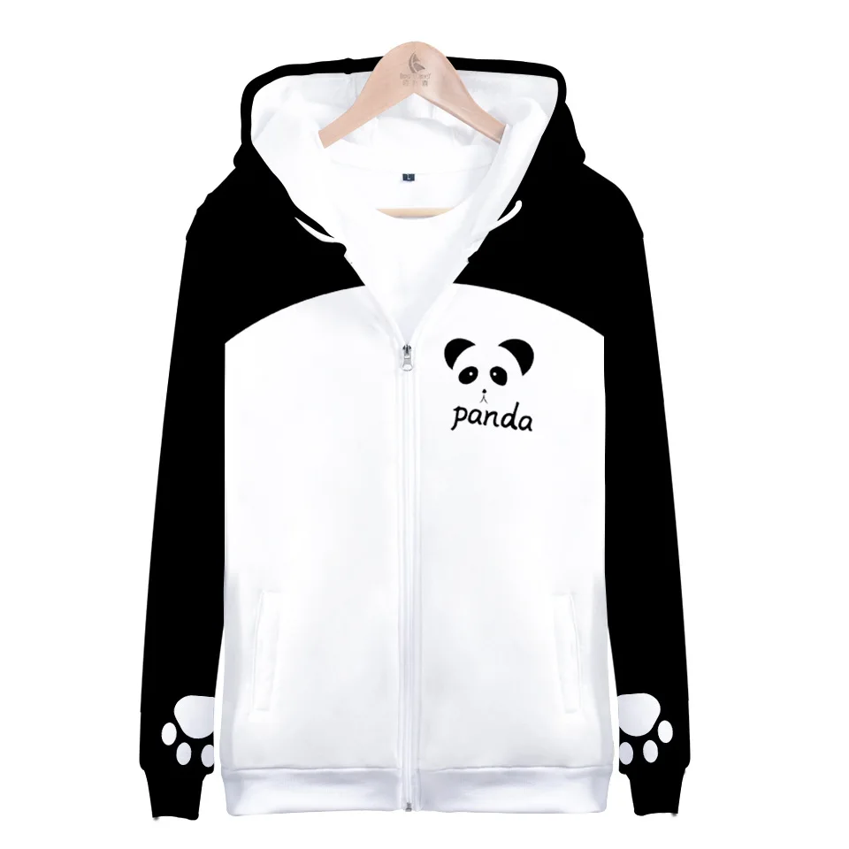 

Cute Panda 3D Hoodies Boys Girls Long Sleeve Sweatshirt Outerwear Cospaly Jacket Coat Men Women Clothes