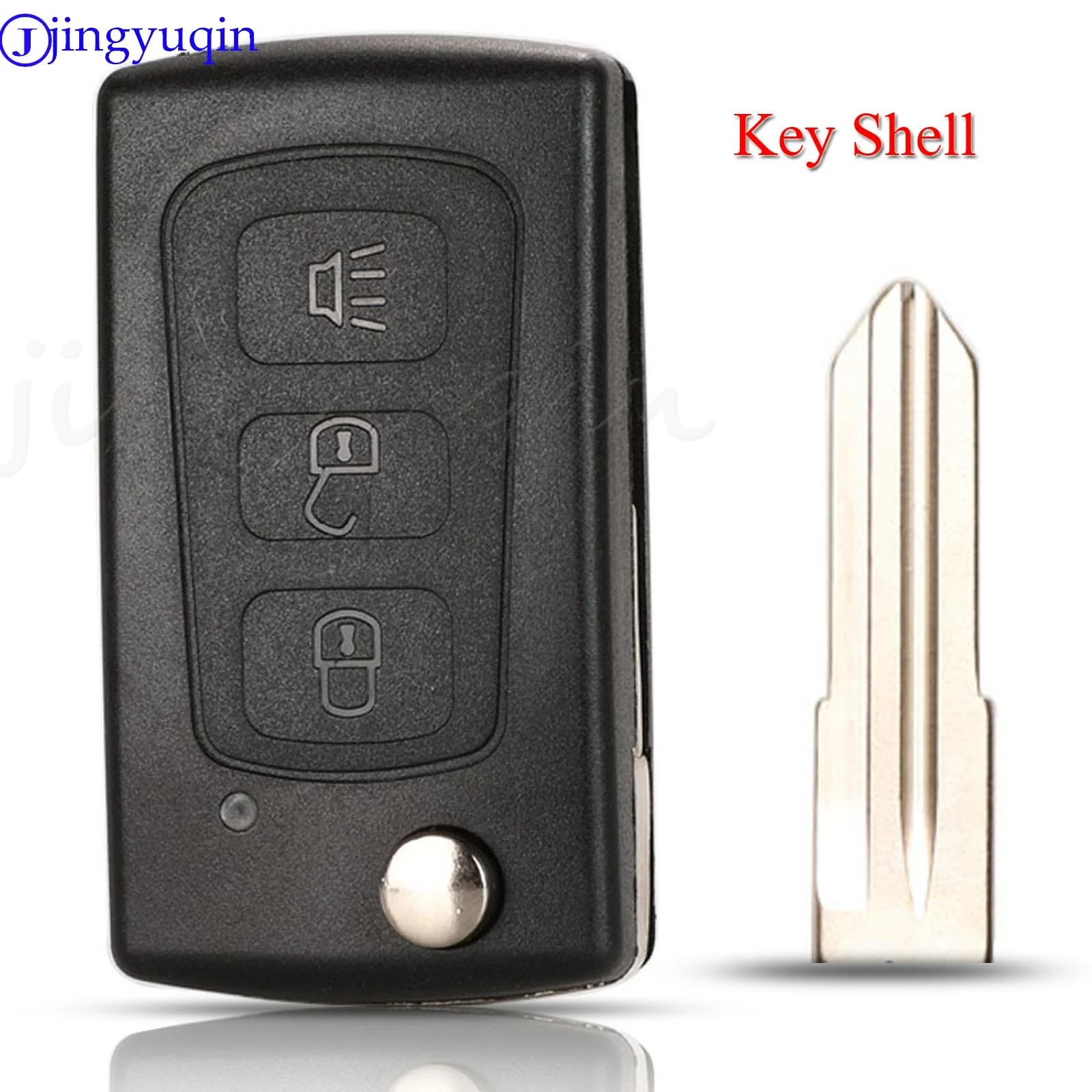 Jingyuqin 3 Bottoni Flip Pieghevole Custodia Chiave A Distanza Borsette Per Great Wall Hover Haval H3 H5 Keyless Entry Fob Chiave Della Copertura di