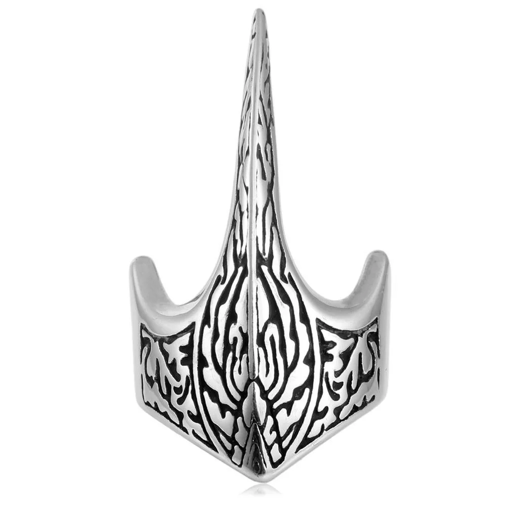 Fashionable Personality, Simple And Retro Niche Eagle Beak Ring, Open Mouth, Street Punk Hip-Hop Bracelet For Men And Women