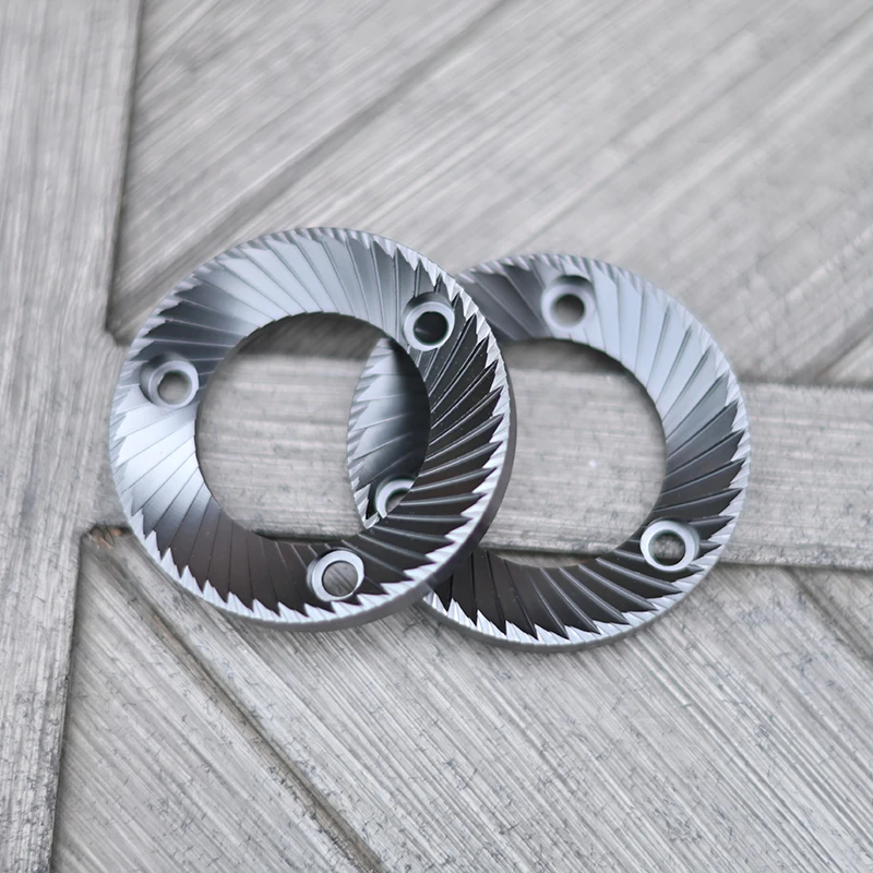 64mm Flat Burrs with DLC plating Sweet High-Uniformity Espresso Grinding, Commercial  Bean Grinder Burrs