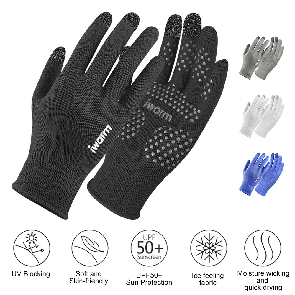 Portable Winter Warm Gloves Cycling Glove Anti-slip Thermal Fleece Touch Screen Glove Full-Finger Skiing Glove