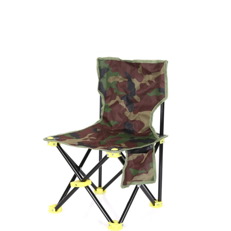 Outdoor leisure fishing chair Fishing four-corner stool Convenient compact and foldable