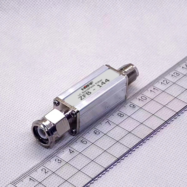 

144MHz 2-meter bandpass filter, lightweight size, TNC interface