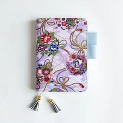 Notebook Agenda Daily Weekly Cover Journal Peacock Organizer Hobonichis Supplies Standard Diary for 2021 Planner