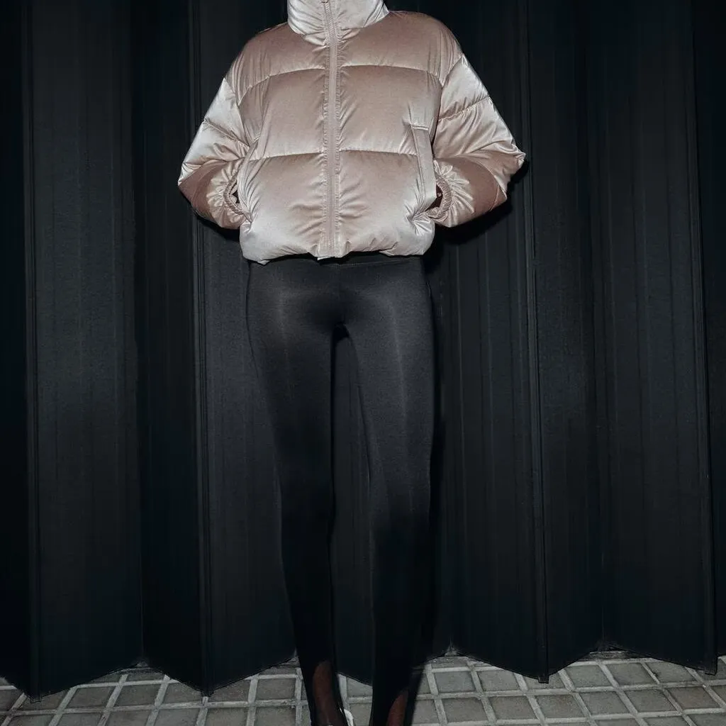 New Autumn Winter Women's Thiened Waterproof Windproof iny Outerwear ort Zipper Polyester Fiber Commute Sle Jaet