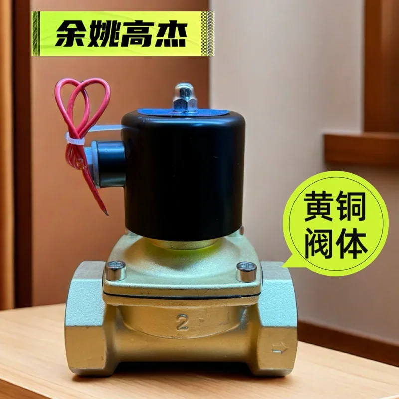 Solenoid valve 2W direct acting diaphragm type, zero pressure difference, normally closed type, wire port solenoid valve