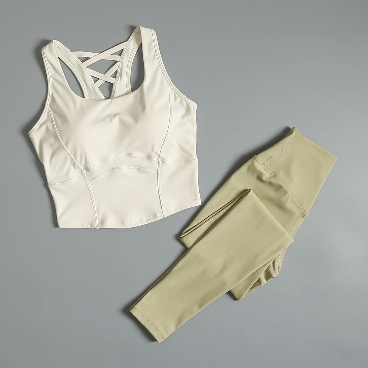 Sports suit for women in summer high-end sense of beauty back fashion yoga suit vest running sexy fitness bra