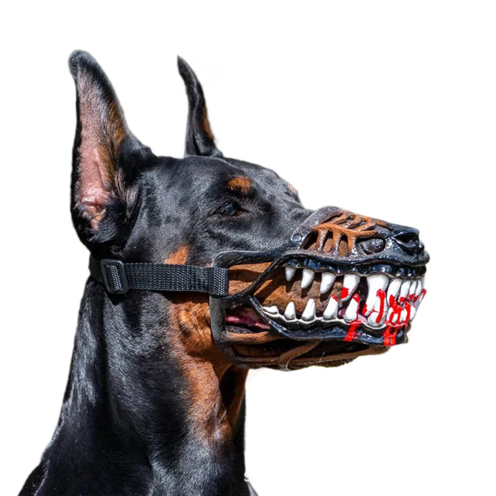 Funny Pet Dinosaur Mouth Mask Latex Halloween Dog Headgear Movable Jaw Creative Costume Prop For Holiday Party Use