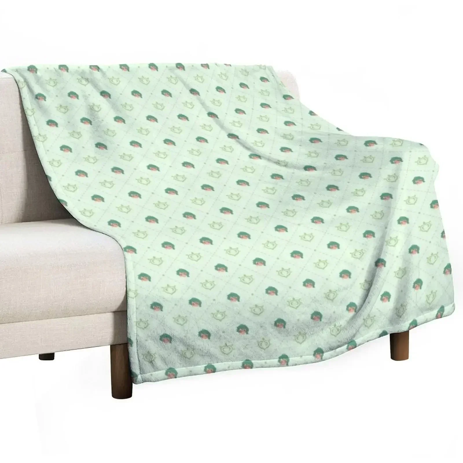 Baizhu Pattern Throw Blanket Summer Beddings for sofa Blankets