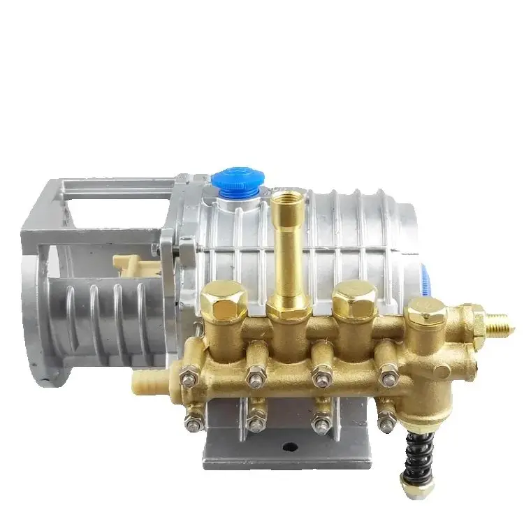 GUANZHOU High Pressure Washer QL-280 QL-380 Triplex Piston Pump 80bar 10L/min Plunger Pump brass head for Washing Machine