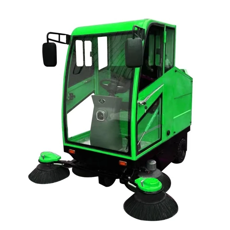 Super Star Fully Enclosed Ride-On Sweeping Vehicle 48v Electric Burnishing Machine Efficient Street Cleaning Four-Wheeled Unit - view 2