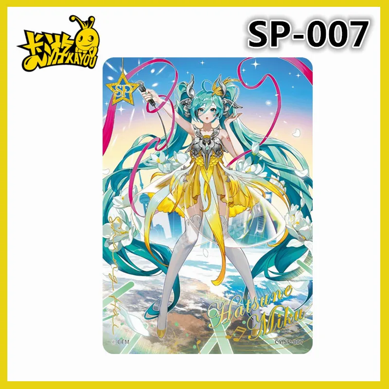 KAYOU Hatsune Miku Card, Future with You, Series 3 Concert, SE SP LR UR SSR HR  Dynamic Music, Anime, Collection Card, Toy Gift