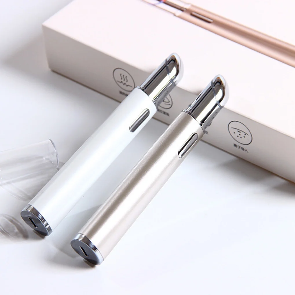 

New Skin Care Heat Wand USB Rechargeable Vibration Massager Pen Eye Beauty Equipment Lifting Machine