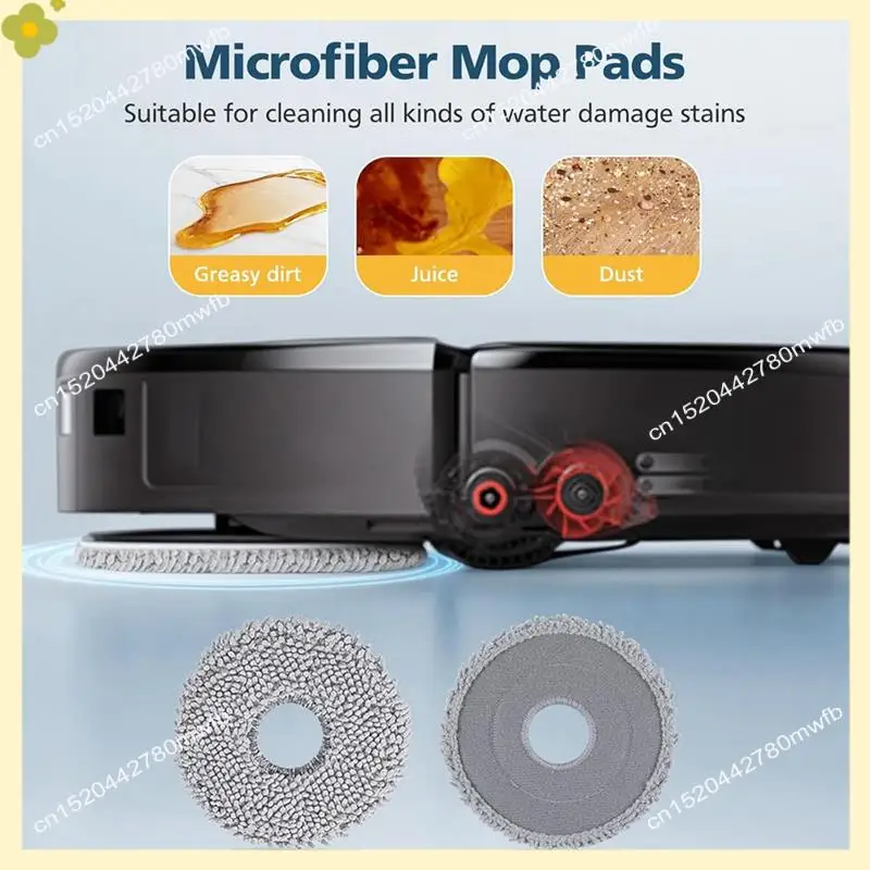 LDHL Accessories Kit For Roborock Qrevo Master/Qrevo Slim Robot Vacuum, Replacement Parts Main Side Brush HEPA Filter