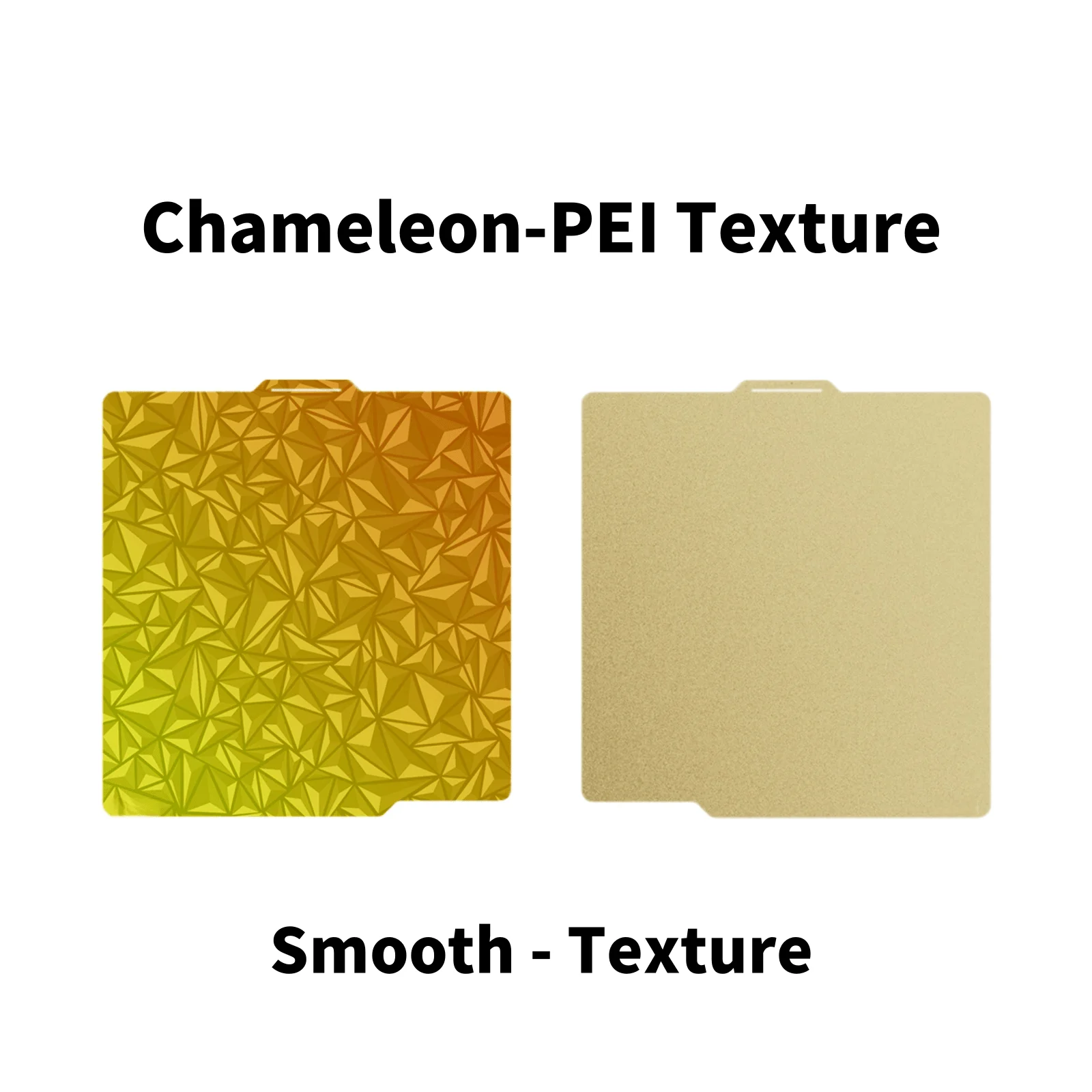 Bambu Lab X2D Druckplatte: Glatte Carbon-PET-PEI-Texturplatte für X2D Upgrade, Bambu Lab X2D Bamboo P2S 3D-Druckerteile