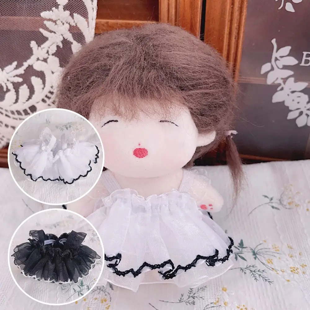 With Black Trim Handmade DIY Accessories Doll Clothes Doll Clothing Doll Dress