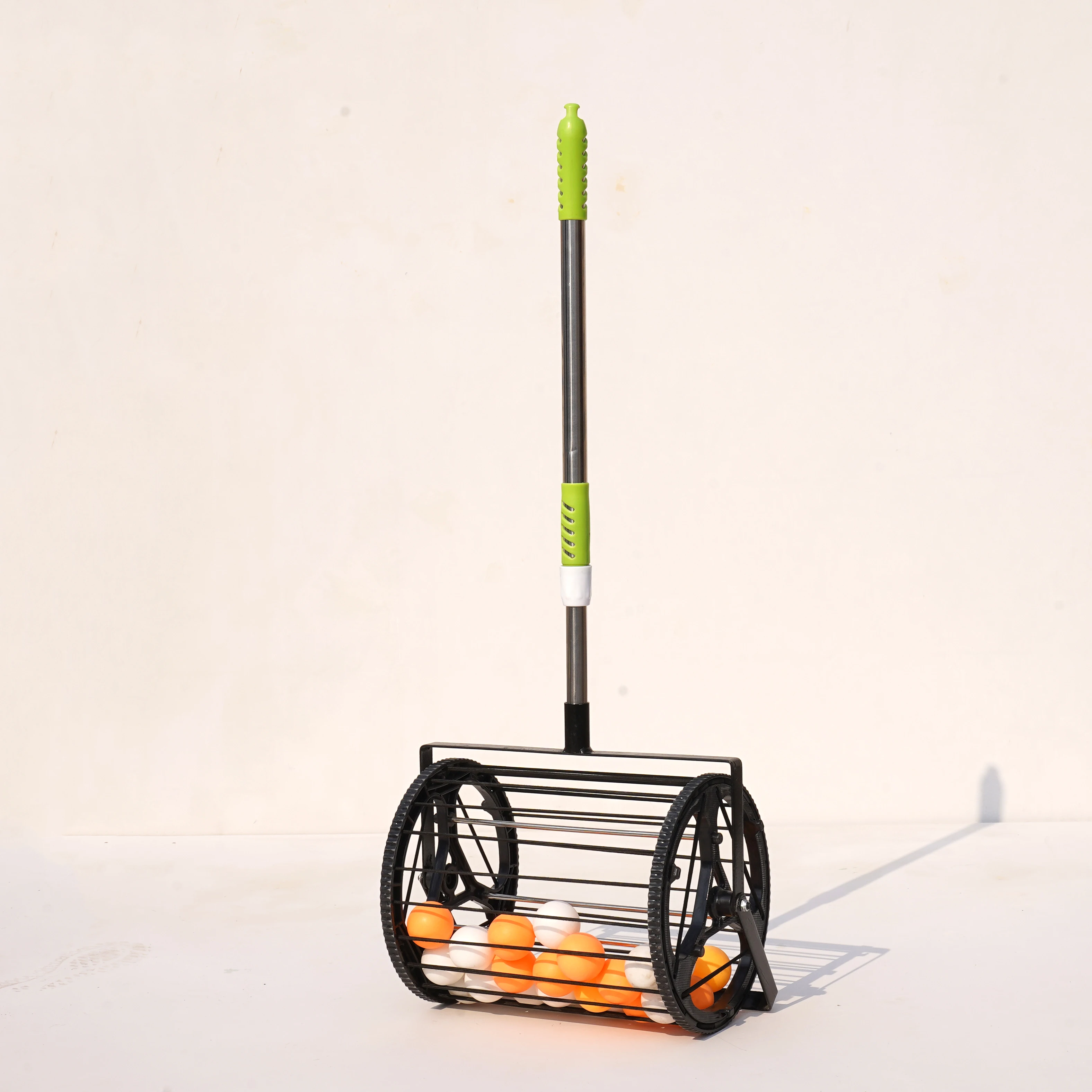 Retractable Telescopic Tennis Ball Picker, Roller for Table Tennis, 2 in 1 Portable Training Aid, Easy to Use, High Efficiency
