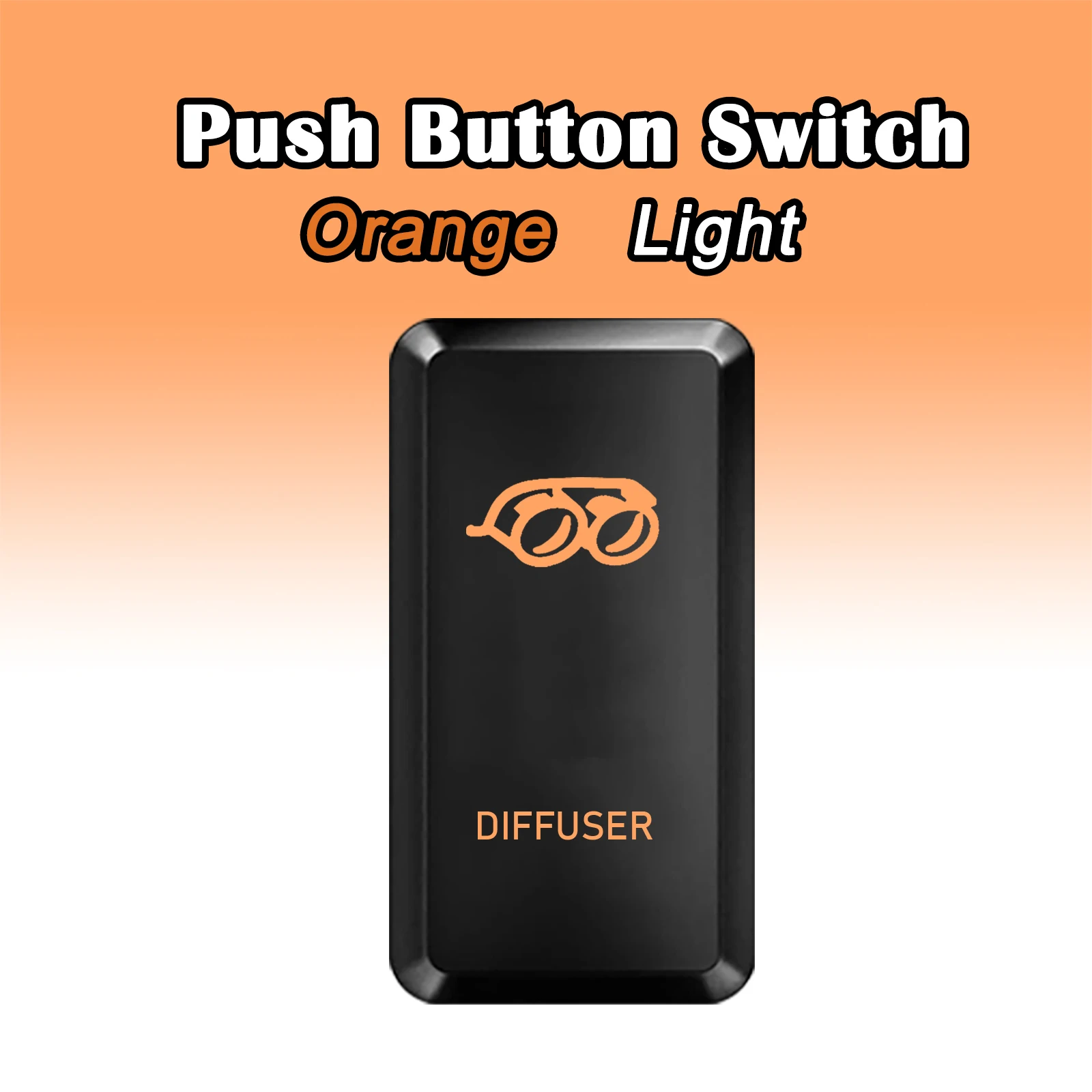 

Кнопочный переключатель DIFFUSER 12 В с фиксацией включения-выключения и разъемом для Toyota Land Cruiser Prado 120s Tacoma FJ Cruiser