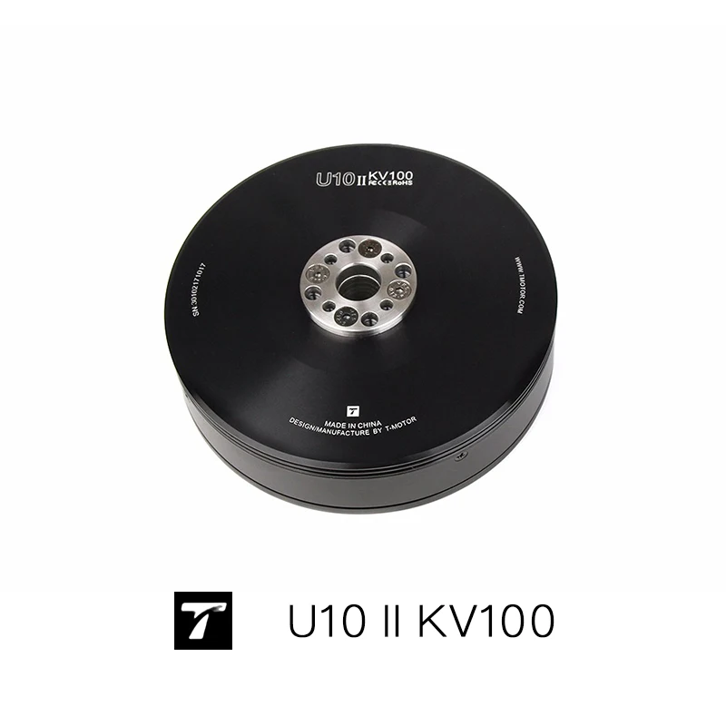 U10 II KV100 T-Motor New 10KG+Thrust Brushless Electrical Motor For Quadrocopter Aircraft With New Iron Core Design