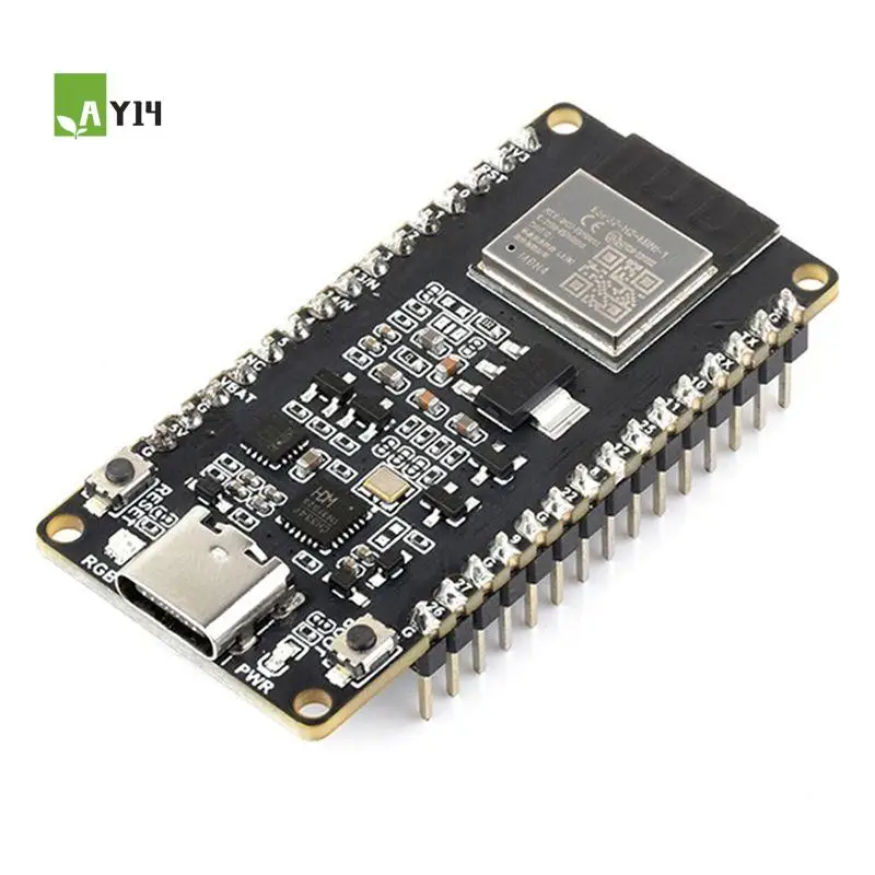 

AY14 -ESP32-H2 Development Board ESP32 H2 DEV KIT N4 M Module 4MB Flash Support BLE/Zigbee/Thread Wireless Communication