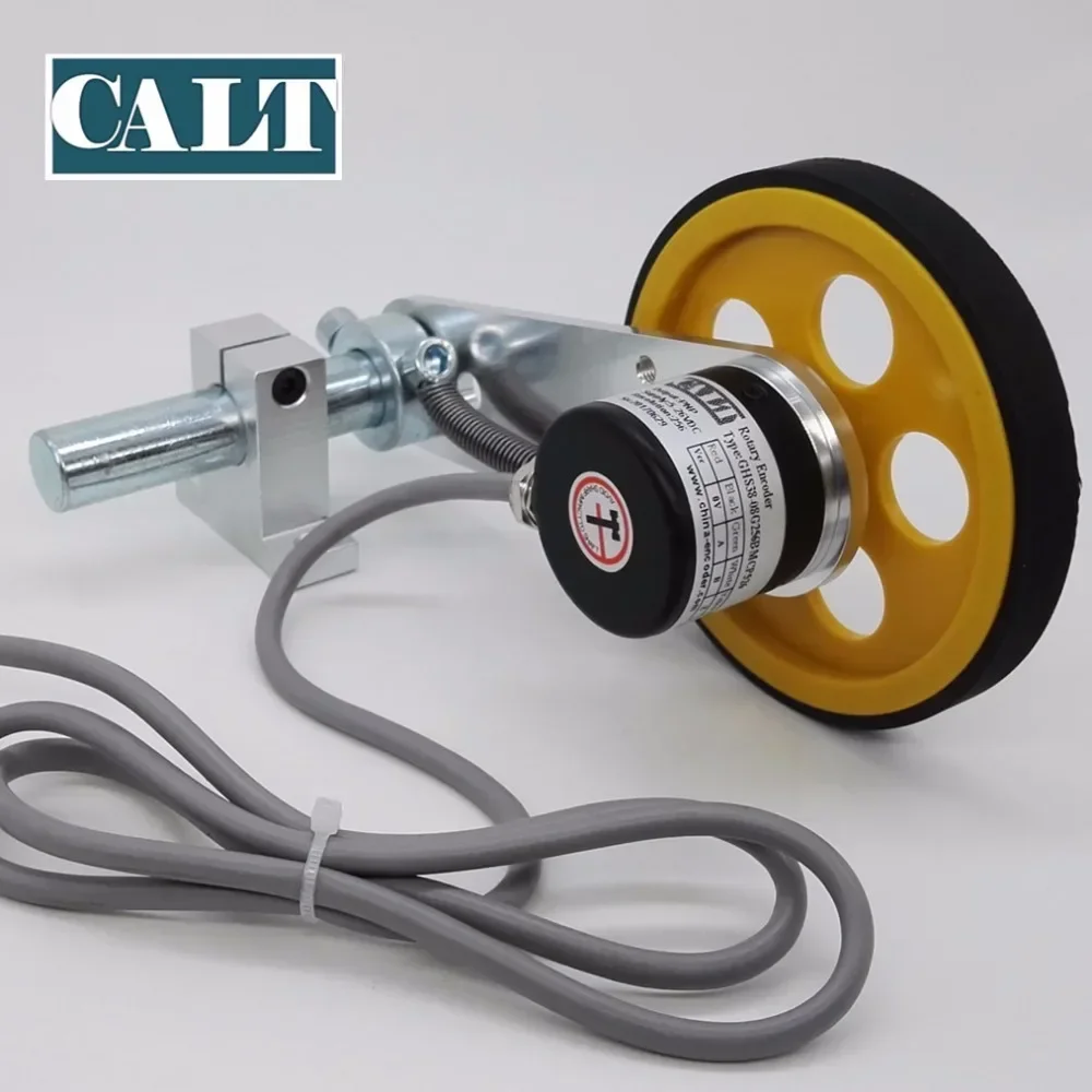 在庫あり CALT 38mm ロータリーエンコーダ 織物カウンターメーター 測定ホイール 工業用