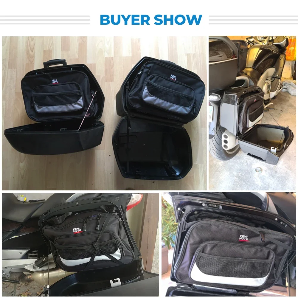 Motorfiets bagage tas zadeltas Binnenzakken Voor BMW R1250RT R1200RT R1200R S1000XR R850RT R1100 RT S R1200 R1150RT K1200 K1300