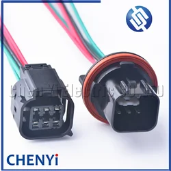 6 Pin Automotive Waterproof connector male female Headlight drive Wiring Harness plug For Hyundai Freddy ix25 ix35 Rena Santa Fe