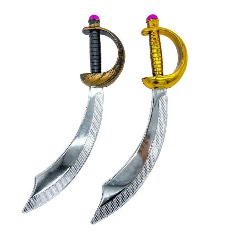 43cm/16.93in Nóż Piracki PU Katana Model Plastikowe Rekwizyty Gadżety do Gier Kreatywność Cosplay Ozdoby Zabawka Dekoracja na Imprezę Prezent