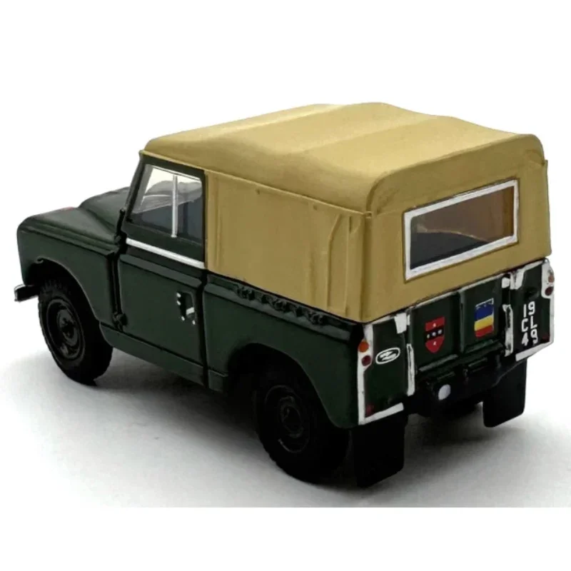 Diecast 1:76 Scale Land Rover Military Series II 1948 Alloy car simulation model Static decoration Souvenir gifts for adult boy