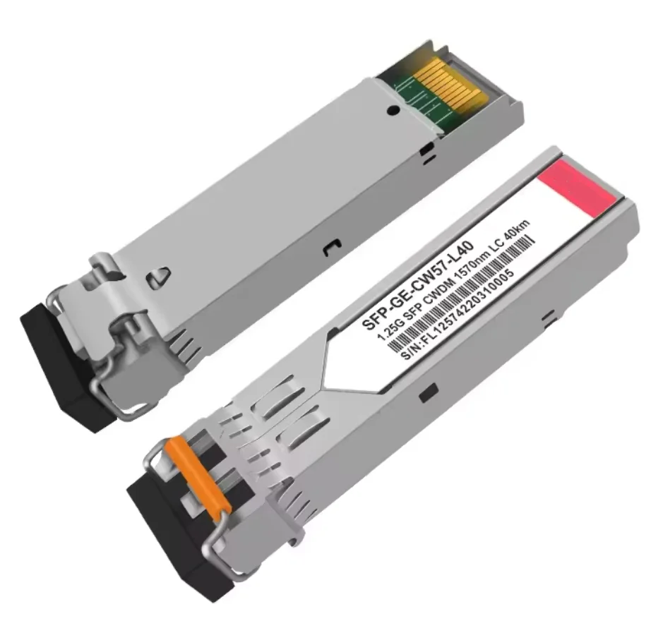 

1.25G CWDM SFP Module Duplex LC 40km 80km Small Form Factor Hot Plug Fiber Optic Transceivers Price"