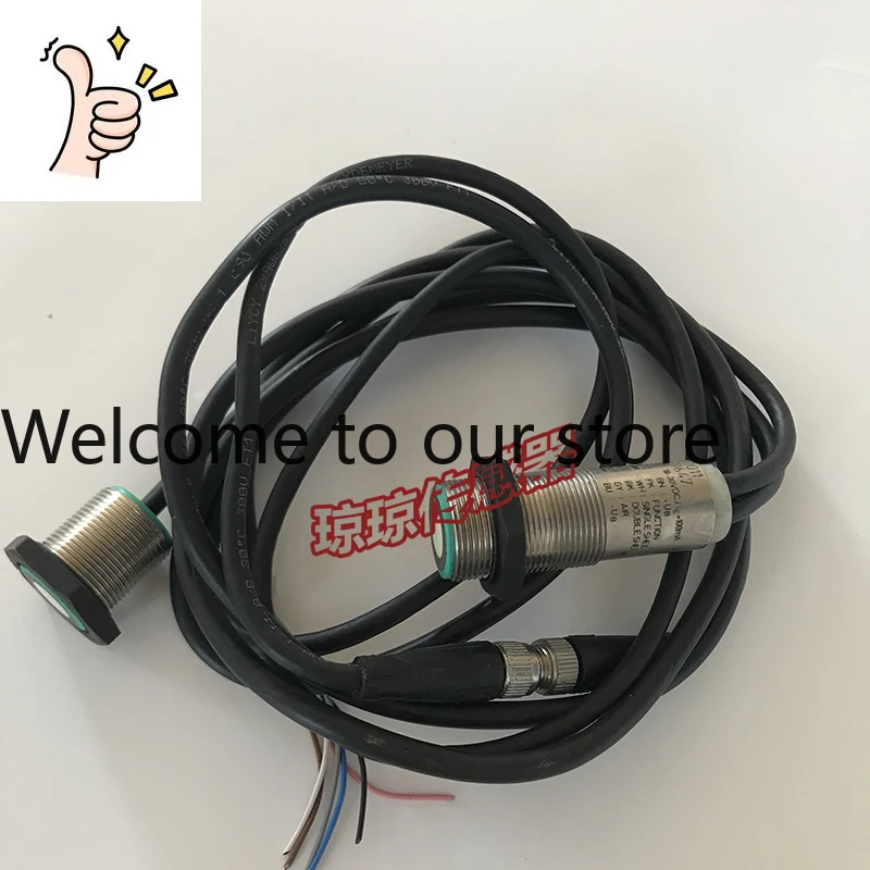 Sensor de Detección de Doble Lámina Ultrasónico Pepperl + Fuchs UDC-18GM50-255-3E1 206938