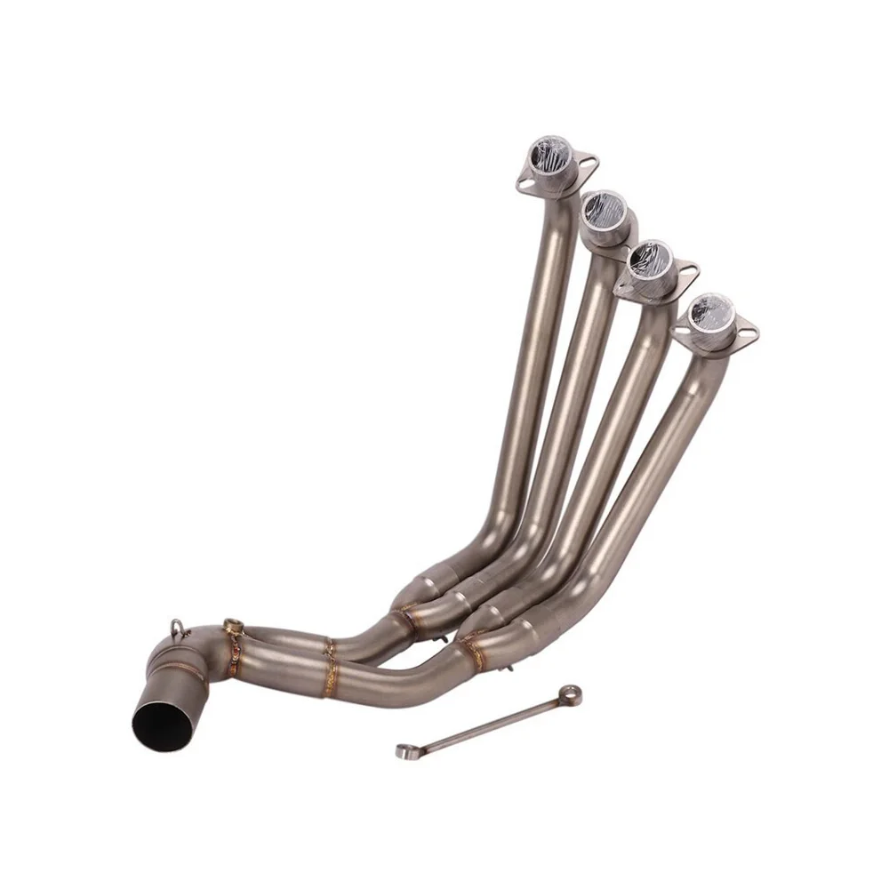 Für Honda CBR650 CBR650F CB650F 2014-2022 Auspuff-Vorderrohr Schalldämpfer Komplettes Auspuffsystem Auspuffrohre – Detail 4