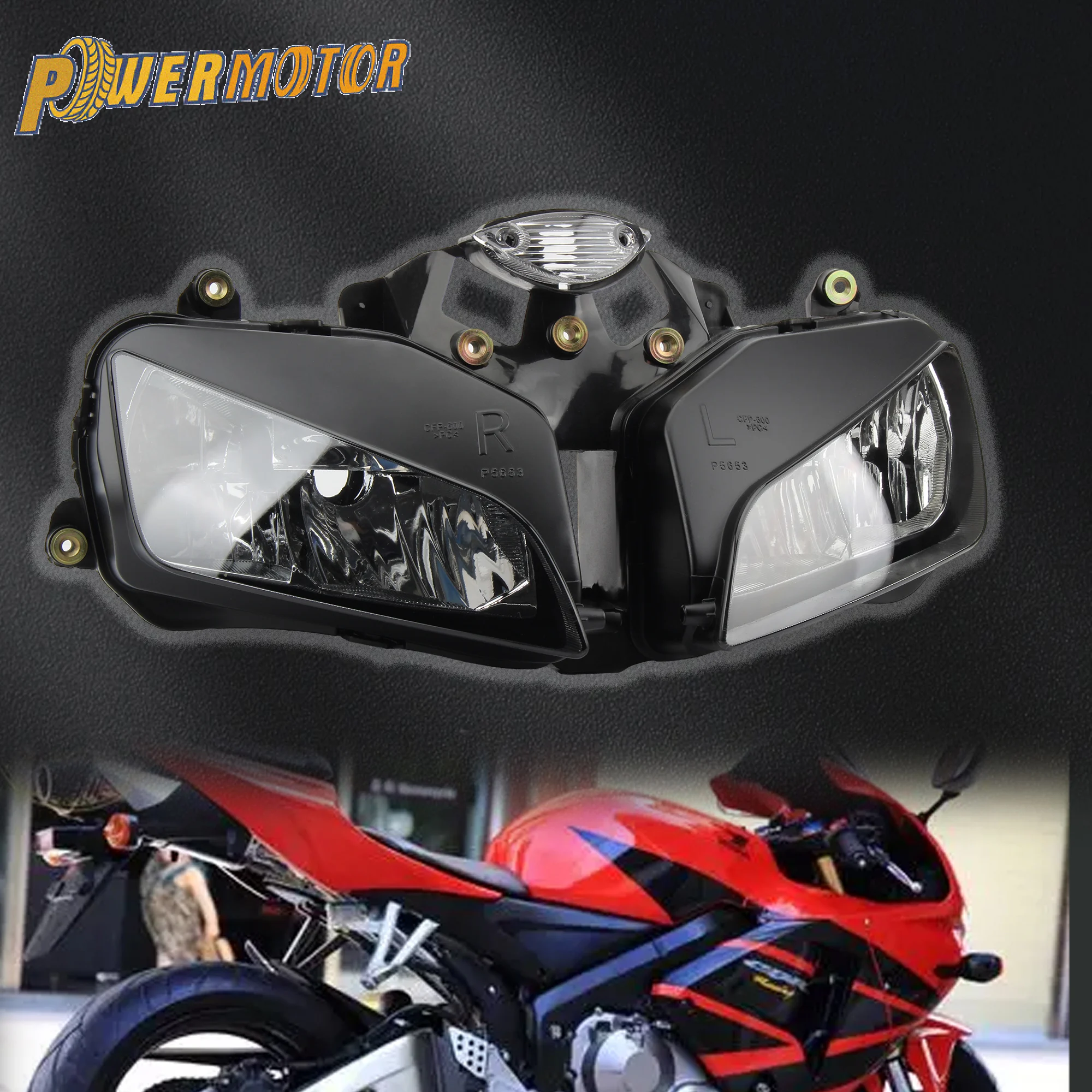 

Motorcycle Headlight For Honda CBR600RR CBR 600 RR F5 2003-2006 Headlamp Front Head Light Lamp Assembly High quality Accessories
