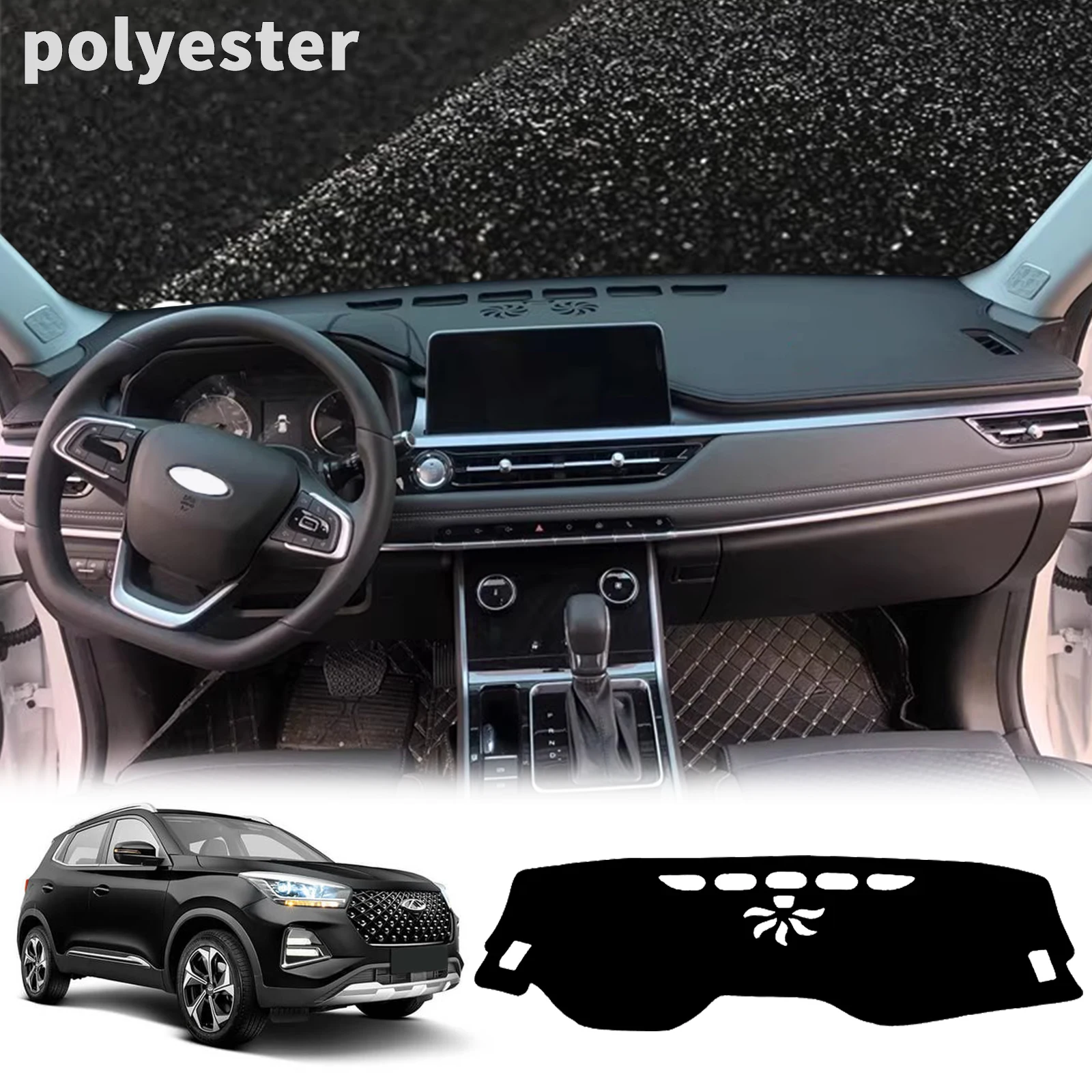 

for Tiggo 5x pro 2023 2024 2022-2025 DashMat Sunshade Protective Carpet Dashmat Dash mat Car Dashboard Cover Pad Accessories