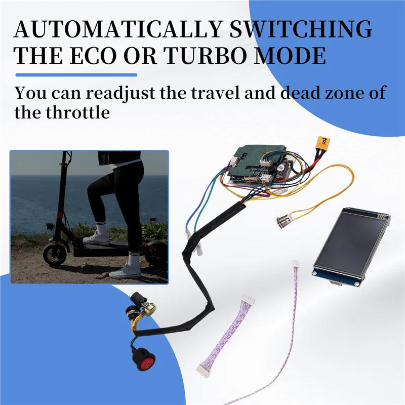 

Scooter Throttle Controller EY3 Odometer Scooters Controlled Dualtron Ultra2 Throttle Controller Dualtron Parts