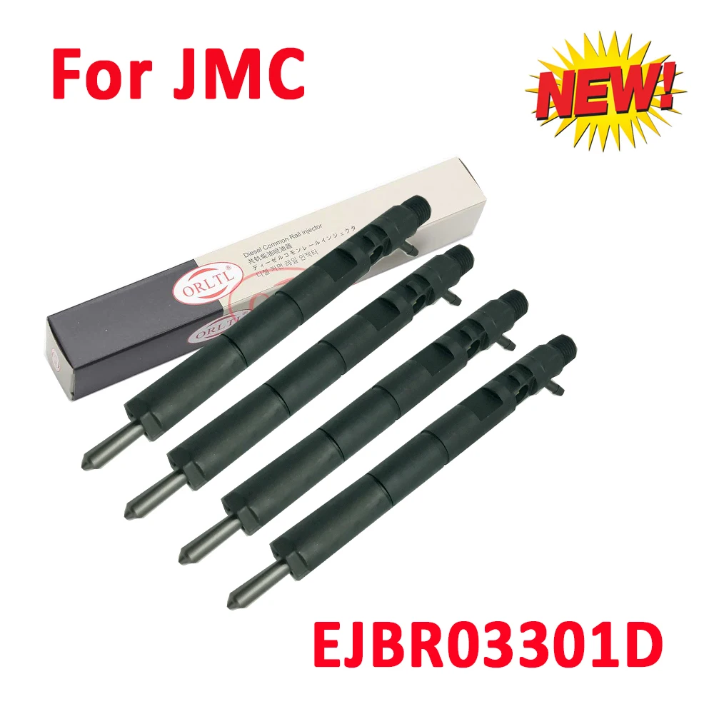 

4PCS EJBR03301D Euro 3 Diesel Common Rail Injector R03301D FUEL Nozzle for 1112100TAR JMC Transit 2.8L Van (114bhp) ORLTL