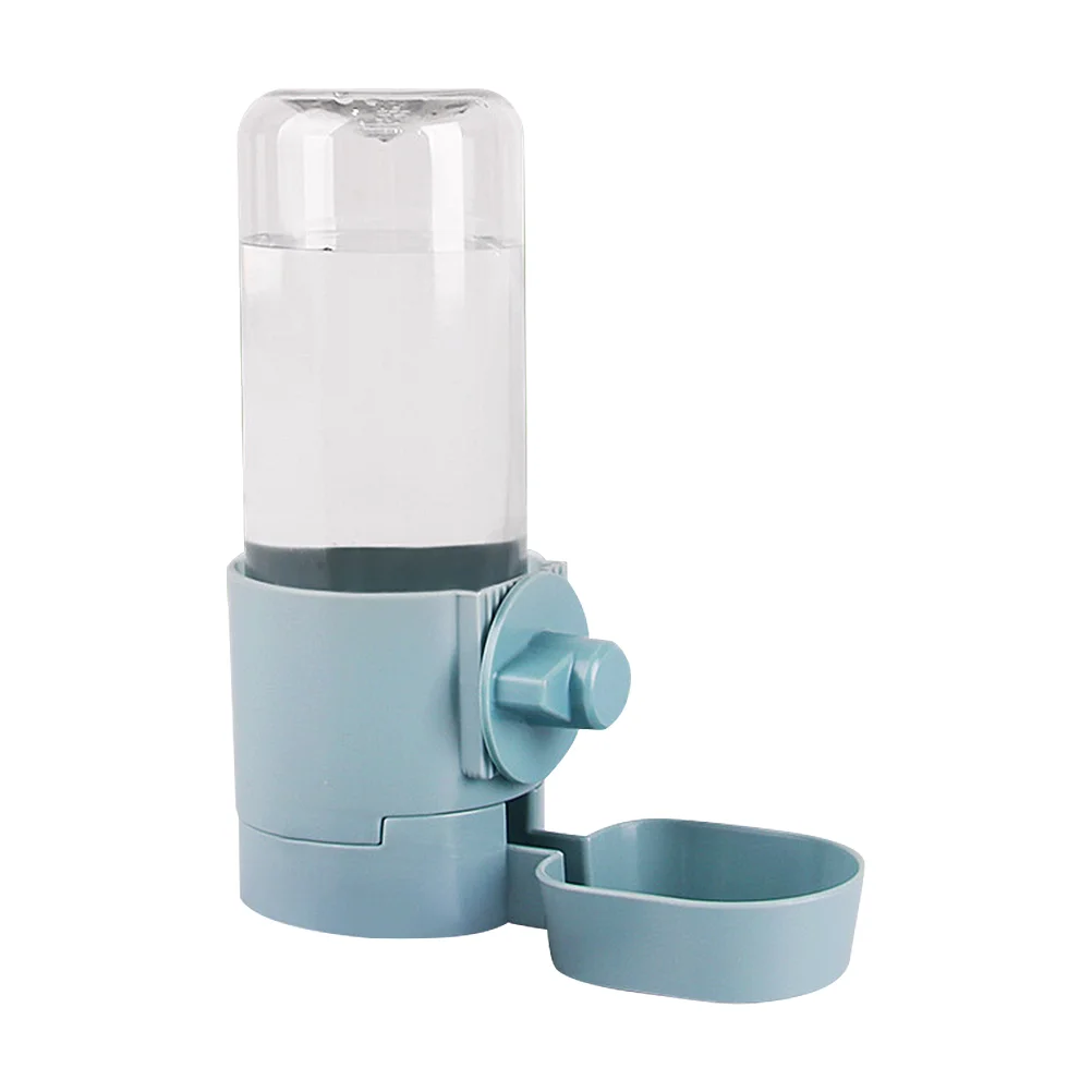 

Pet Water Feeder Automatic Dog Cage Hanging Waterer Rabbit Bottle Cat Dispenser Blue Automatical