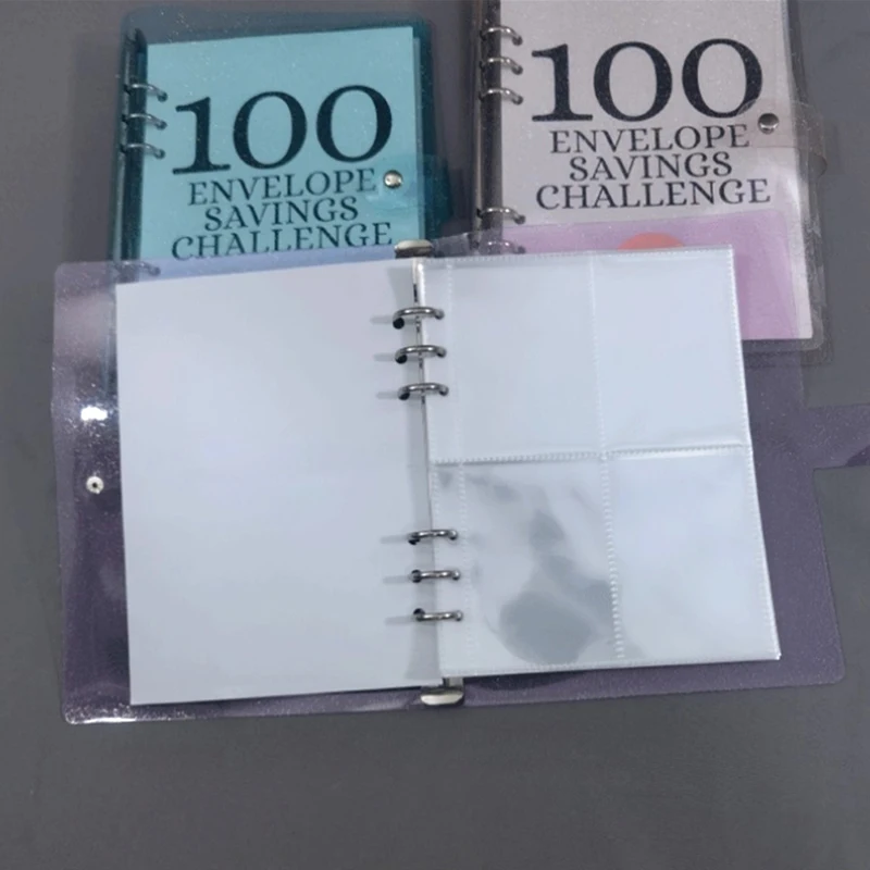 Planificateur d'épargne pour couple, enveloppe de 100 jours, défi d'épargne, classeur d'épargne, carnet à feuilles adt, livre de stockage de budget de trésorerie, 100 jours