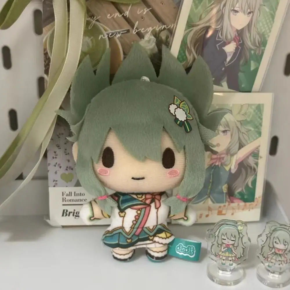 Yoisaki Kanade PJSK اللعب Shinonome Akito حقيبة قلادة مشروع Sekai Tenma Kawaii 10 سنتيمتر محشوة Kamishiro Rui حلي معلقة