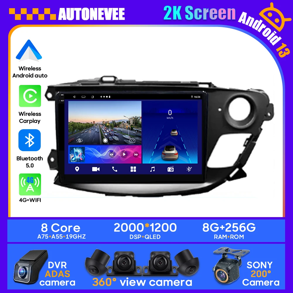 

Car Android For Buick Opel Envision 2018 Head Unit Multimedia Player Navigation GPS Auto Carplay BT 2K No 2din DVD 5G Screen