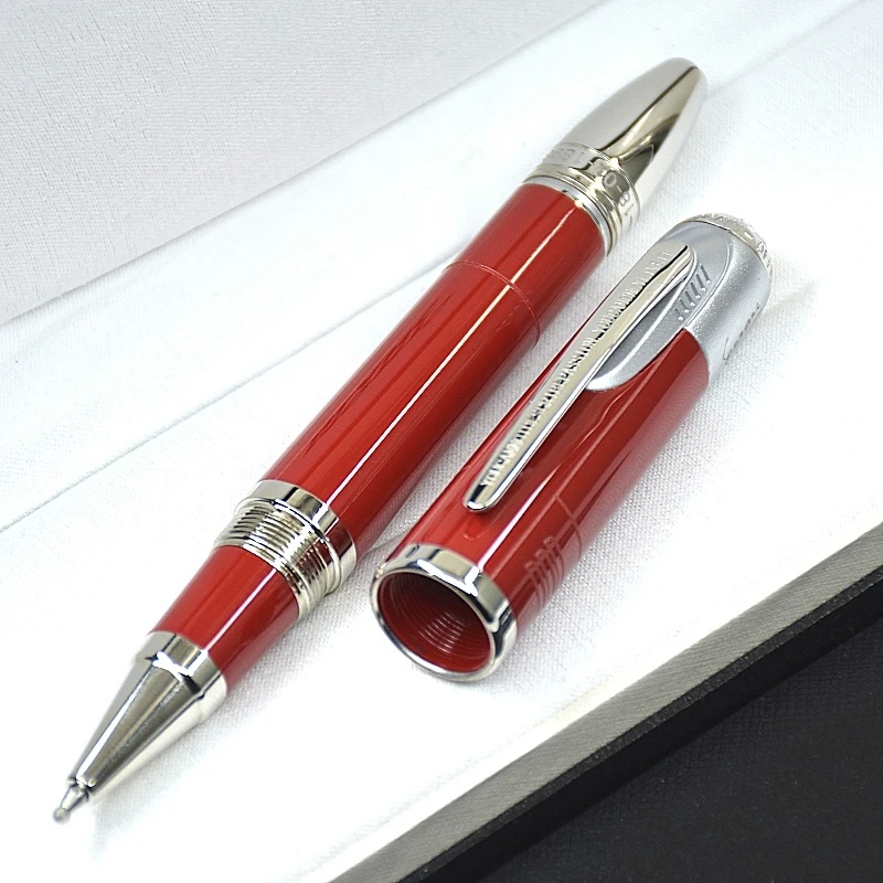 Special Edition MB Enzo · Fer-i Famous Figure Rollerball Pen Ballpoint Red Resin Office Writing Fountain Pens With Serial Number