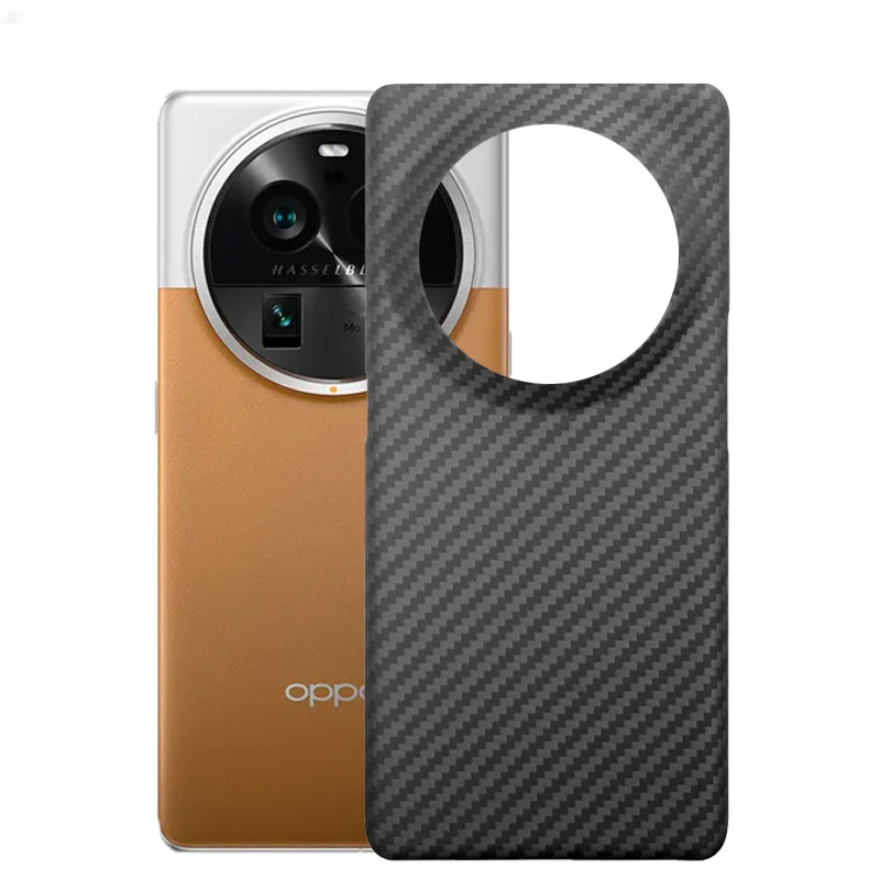 Carbon Fiber Case for OPPO Find X6 Pro /OPPO Find X6 Aramid Phone Case Ultra Thin Protective Case Business Fall Prevention Cover